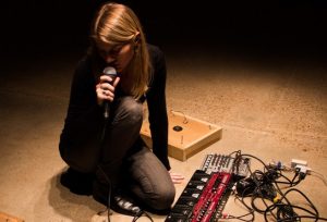 Vocalist and instrument builder Lesley Flanigan