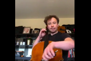 Picture of cellist and baritone Matthew Sharp