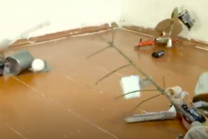 Picture of Petr Válek's battery-operated garbage