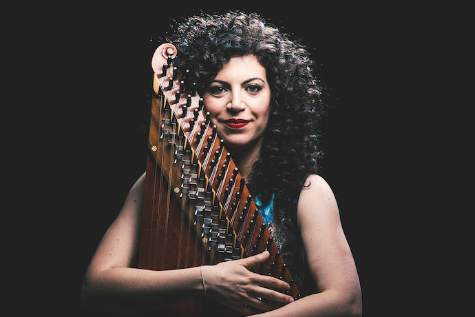 Picture of Syrian qanun player Maya Youssef