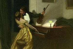 Picture of the Lover's Embrace from the Kreutzer Sonata