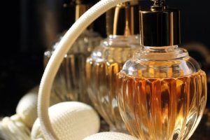 Picture of perfume bottles