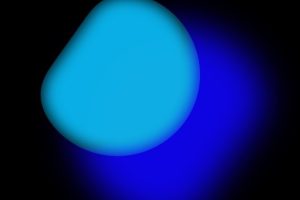 Picture of blue blob