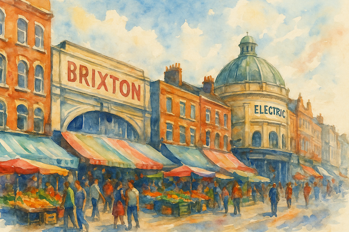 Picture of Brixton street life