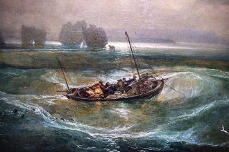 Picture of J.M.W Turner's 'Fisherman at Sea'