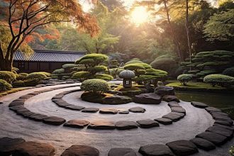 Picture of a Zen Garden