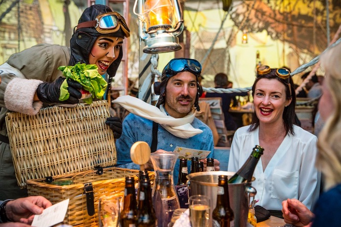 Aeronauts in Gingerline's The Grand Expedition