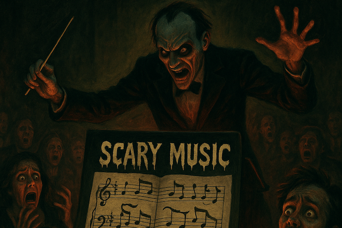Picture of scary music