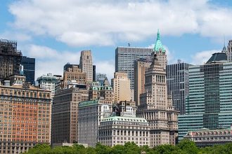 Picture of Financial District in New York City