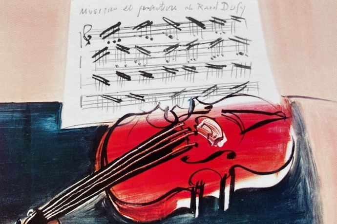 Picture of Dufy's The Red Violin