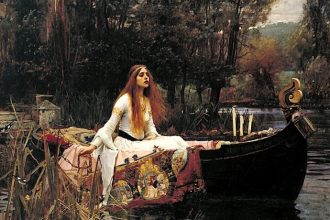 Picture of John William Waterhouse's Lady of Shalott