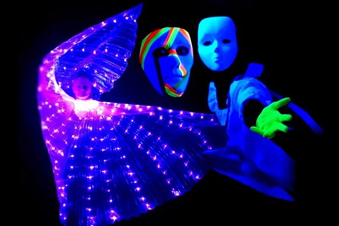 Picture of Black Light Theatre in Prague