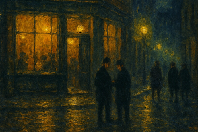 Picture of a 1930s London pub